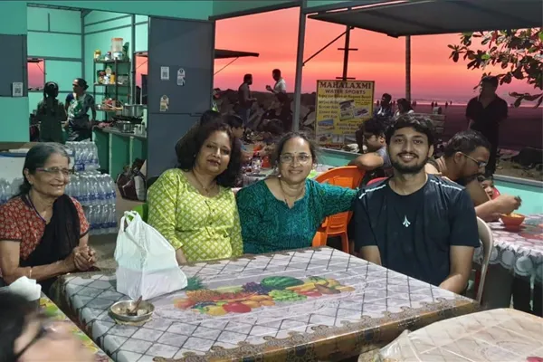 Family gathering area near Ganaka Motel Igatpuri